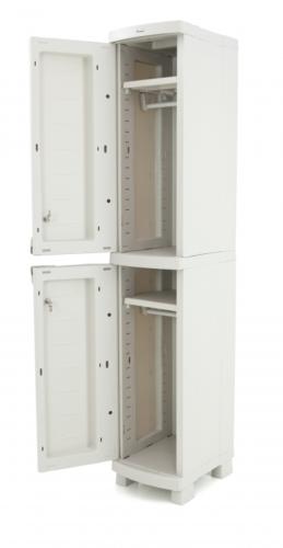 TAQUILLA DE PLÁSTICO 2 COMPARTIMENTOS